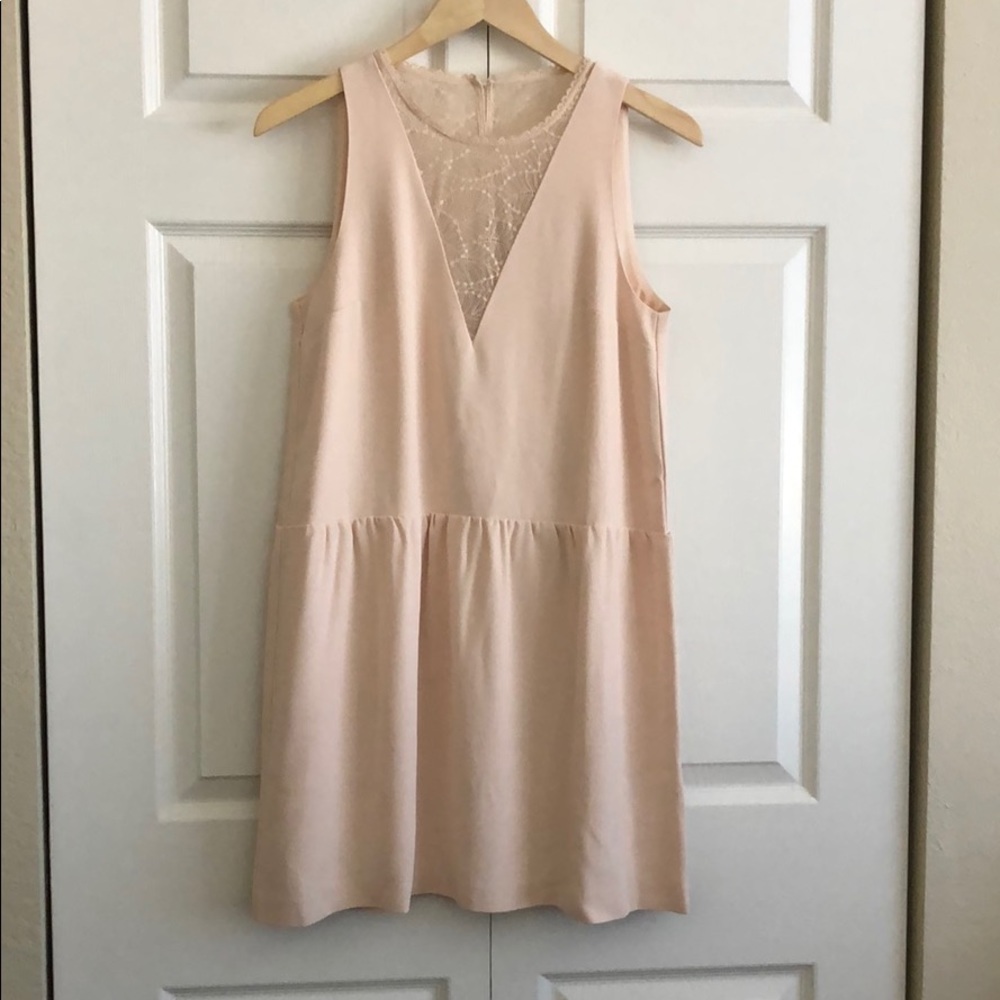 Sezane - Nude Rosalie dress (NWT) (size 4 or 6)
